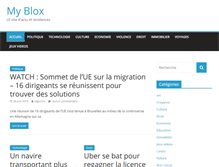 Tablet Screenshot of myblox.fr